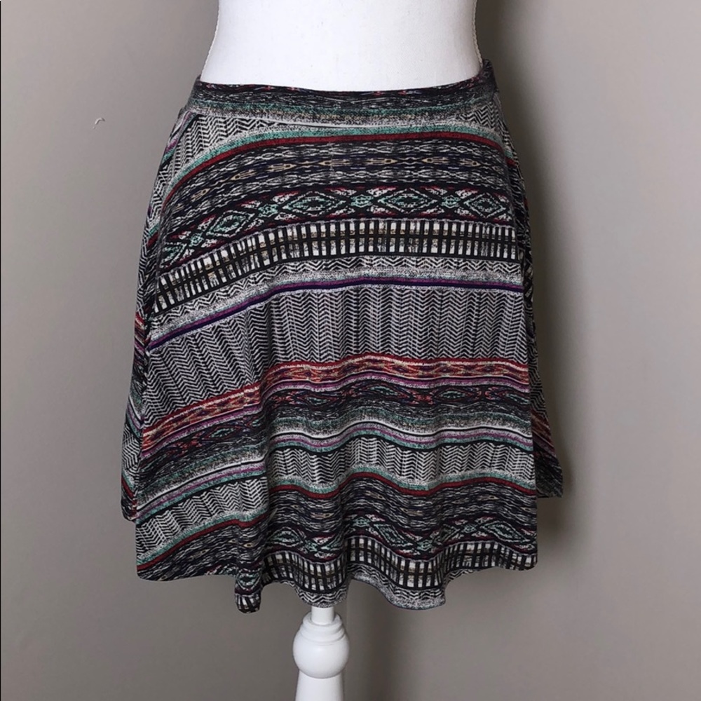 Mossimo Supply Co. Multi-Color Skirt Size XS
